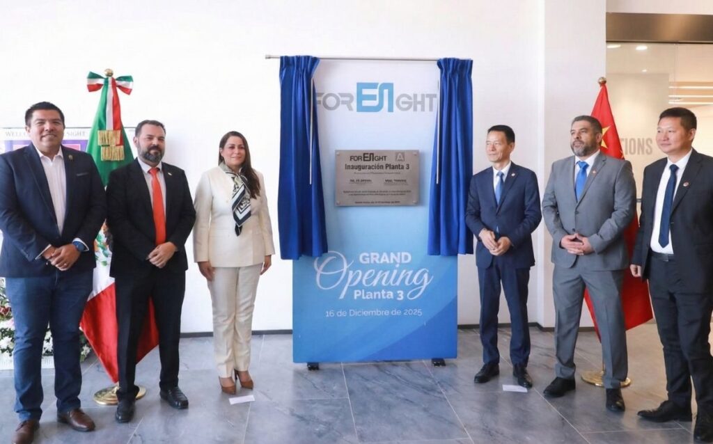 Aguascalientes consolida su peso automotriz con la tercera planta de Foresight Aguascalientes consolida su peso automotriz con la tercera planta de Foresight