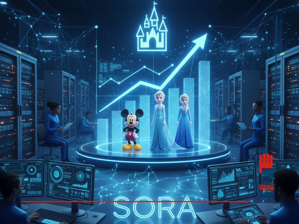 Disney invierte cerca de 1.000 millones de dólares en OpenAI para revolucionar sus personajes clásicos con inteligencia artificial