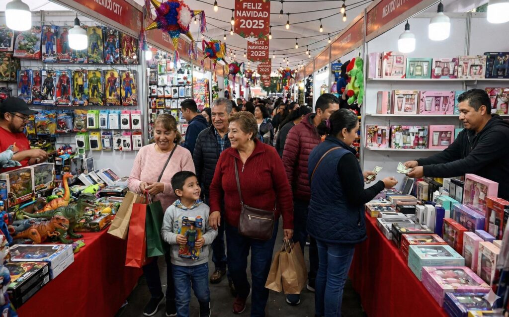 El gasto navideño en México crecerá un 15% en 2025 pese a la desaceleración económica