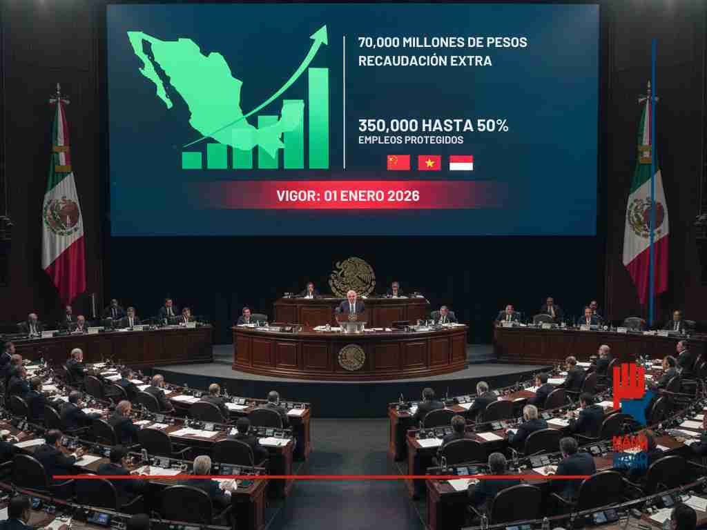 México ajusta su estrategia comercial: aranceles de hasta 50% contra importaciones asiáticas México ajusta su estrategia comercial: aranceles de hasta 50% contra importaciones asiáticas