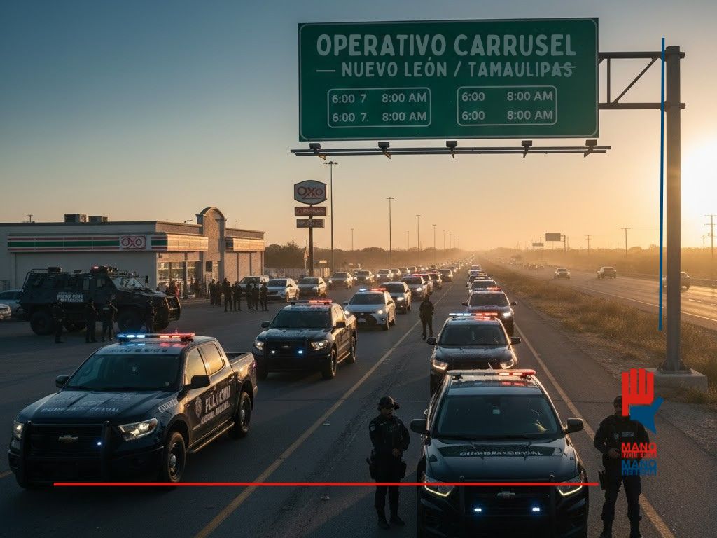 Vigilancia reforzada en carreteras de Tamaulipas para proteger a viajeros en temporada alta Vigilancia reforzada en carreteras de Tamaulipas para proteger a viajeros en temporada alta