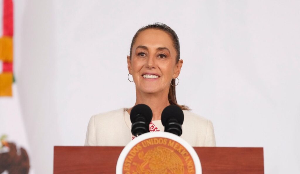 Claudia Sheinbaum confirma descenso en migración hacia EEUU Claudia Sheinbaum confirma descenso en migración hacia EEUU