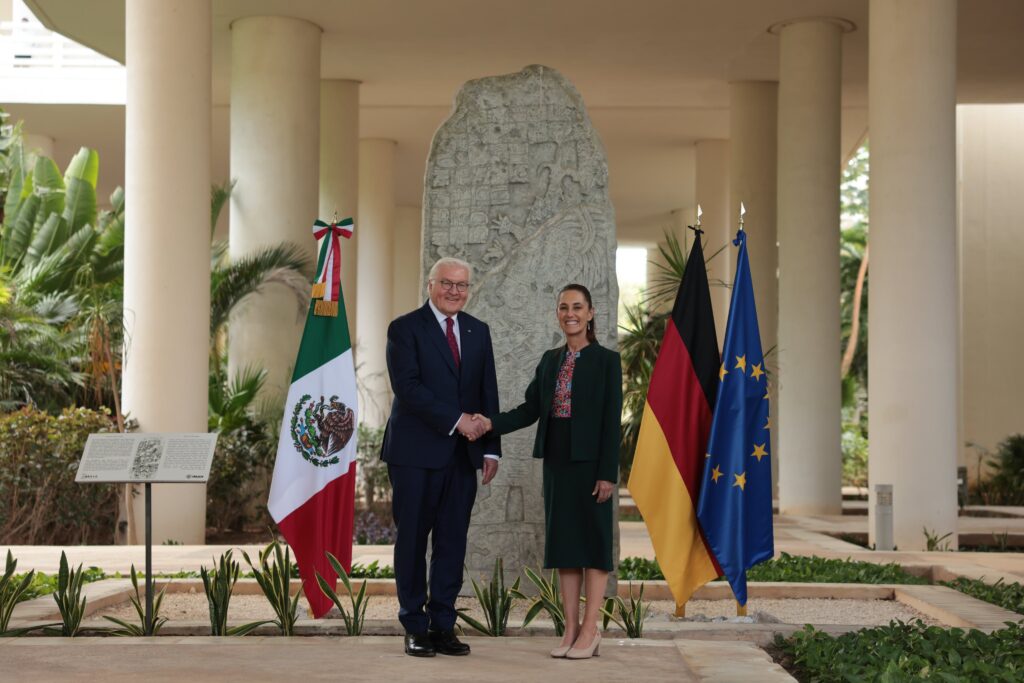 El presidente de Alemania llega a México para fortalecer vínculos El presidente de Alemania llega a México para fortalecer vínculos