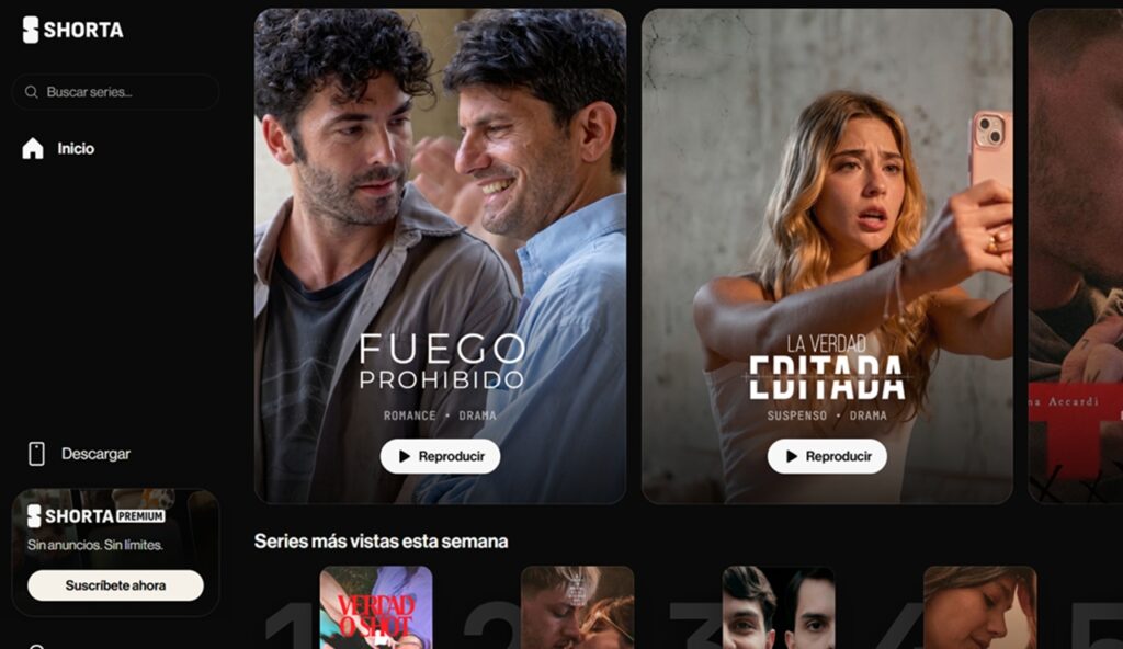 Shorta revoluciona el consumo de series en Latinoamérica con contenido pensado para móviles